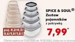 Kaufland Zestaw pojemnikow do przechowywania Spice&Soul oferta