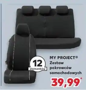 Kaufland Pokrowce na siedzenia samochodowe Myproject oferta