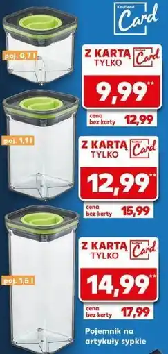 Kaufland Pojemnik na artykuły sypkie 1.5 l oferta