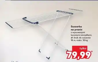 Kaufland Suszarka na pranie 18 m oferta