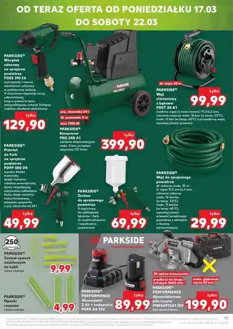 Kaufland Pistolet do farb Parkside oferta