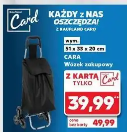 Kaufland Wózek zakupowy cara oferta