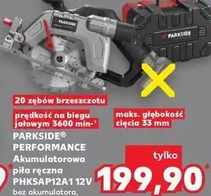 Kaufland Piła ręczna akumulatorowa phksap12a1 12v Parkside oferta