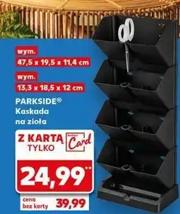 Kaufland Kaskada na zioła Parkside oferta