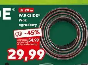 Kaufland Wąż ogrodowy 20 m, 13 mm Parkside oferta