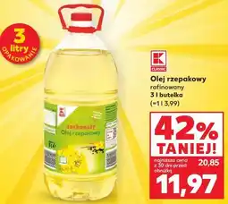 Kaufland Olej rzepakowy 3L oferta