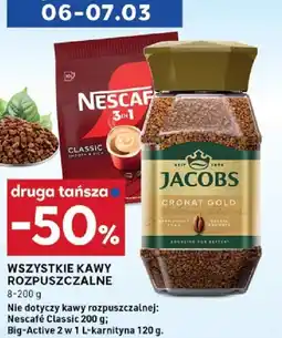 Stokrotka Optima Kawy rozpuszczalne Nescafé i Jacobs oferta