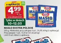 Stokrotka Optima Masło Ekstra Polskie Mlekovita oferta