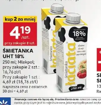 Stokrotka Optima Smietanka UHT 18% oferta