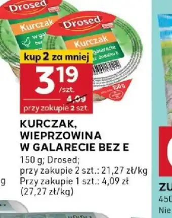 Stokrotka Optima Kurczak, Wieprzowina w galarecie bez E oferta