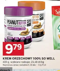 Krem orzechowy 100% So Well