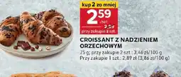 Stokrotka Optima Croissant z nadzieniem orzechowym oferta