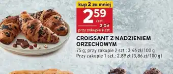 Stokrotka Optima Croissant z nadzieniem orzechowym oferta