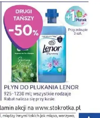 Stokrotka Optima Płyn do płukania Lenor oferta