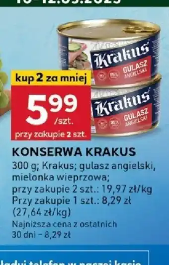 Stokrotka Optima Konserwa Krakus oferta