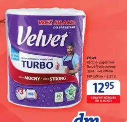 dm drogerie markt Recznik papierowy Velvet Turbo oferta