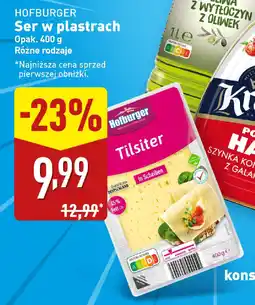 ALDI HOFBURGER Ser w plastrach oferta