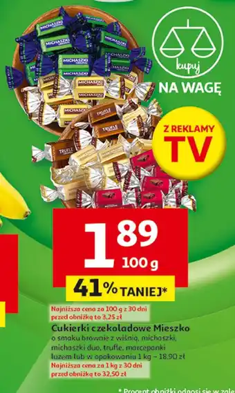 Auchan Cukierki Michaszki oferta