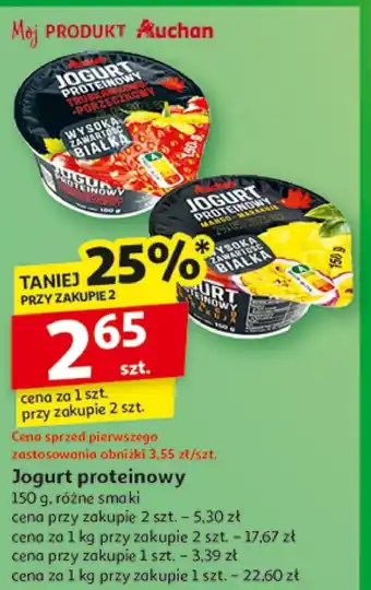 Auchan Jogurt Auchan oferta