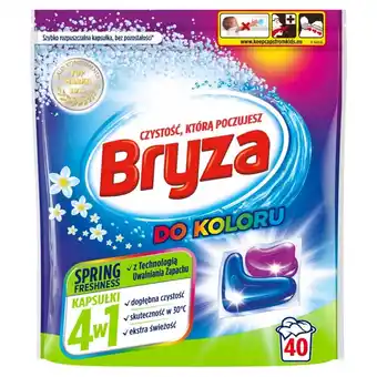 Auchan Bryza Spring Freshness 4w1 Kapsułki do prania do koloru 800 g (40 prań) oferta