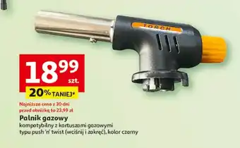Auchan Palnik gazowy oferta