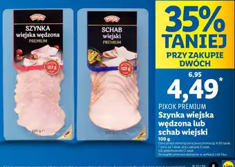 Lidl Schab wiejski Pikok oferta