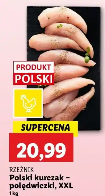 Lidl Polędwiczki z kurczaka Rzeźnik Codzienna Dostawa oferta