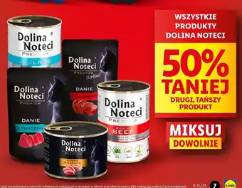 Lidl Karma dla kota danie z wołowiny Dolina Noteci Premium Sterilised oferta