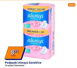 Action Podpaski Always Sensitive oferta