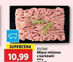 Lidl Mięso mielone wieprzowe z karkówki Rzeźnik Codzienna Dostawa oferta