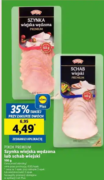 Lidl Schab wiejski Pikok oferta