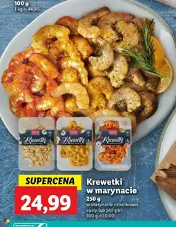 Lidl Krewetki gotowane w marynacie piri-piri Abramczyk oferta