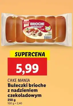 Lidl Bułeczki brioche waniliowe Cake Mania oferta