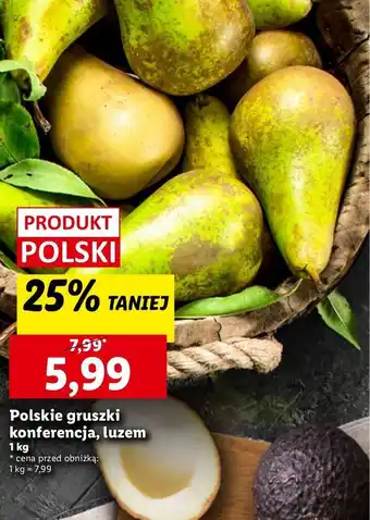 Lidl Gruszka konferencja polska oferta