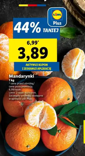 Lidl Mandarynki oferta