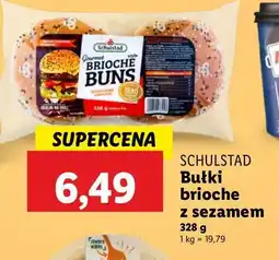 Lidl Bułki brioche z sezamem Schulstad oferta