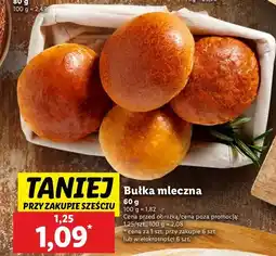 Lidl Bułka mleczna oferta