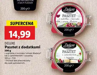 Lidl Pasztet z camembertem i żurawiną Deluxe (Schwarz) oferta