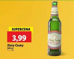 Lidl Piwo Zlaty Cesky Svetly Lezak oferta