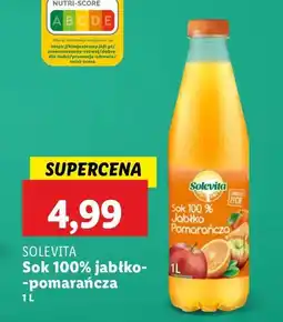 Lidl Sok jabłko-pomarańcza Solevita oferta