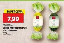 Lidl Jajka marcepanowe z nadzieniem ananasowym Favorina oferta