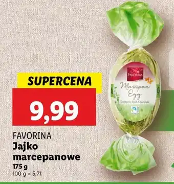 Lidl Jajko marcepanowe oblane gorzką czekoladą Favorina oferta