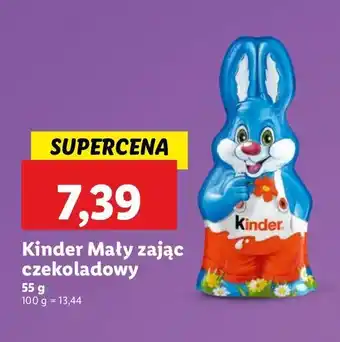 Lidl Czekoladowa figurka zajączek Kinder oferta