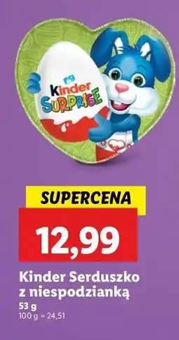 Lidl Serce niespodzianka Kinder Niespodzianka oferta