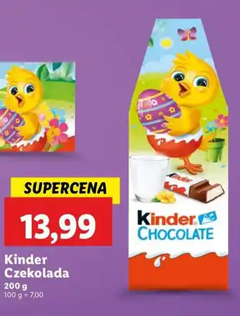 Lidl Czekoladki Kinder Chocolate oferta