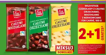 Lidl Czekolada gorzka z całymi migdałami Fin Carre oferta