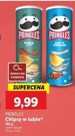 Lidl Chipsy salt & vinegar Pringles oferta