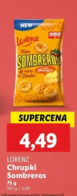 Lidl Chrupki sombreros ser Lorenz oferta