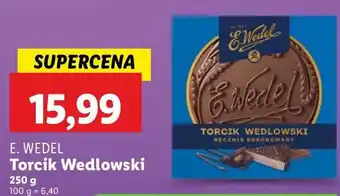 Lidl Torcik waflowy E. Wedel Wedlowski oferta