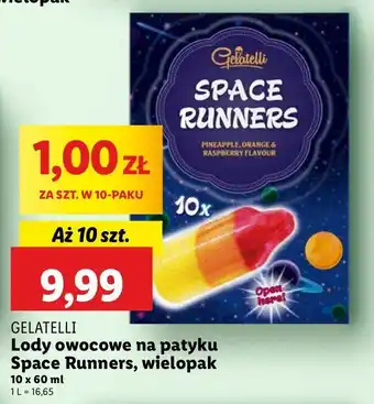 Lidl Lód kosmiczni podróżnicy Gelatelli oferta